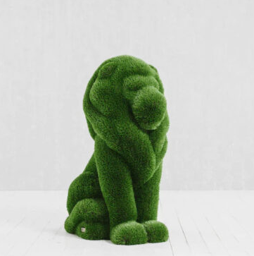 Small Seated Lion